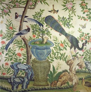 Bird Wallpaper, c.1840